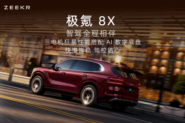 极氪8X，智驾相伴，快慢皆稳，驾控随心