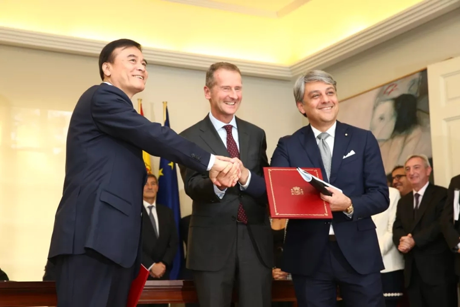 江淮、大众和西雅特签署协议 开发电动汽车平台