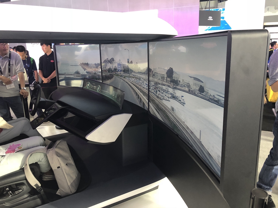2018 CES Asia：起亚汽车5G驾驶舱亮相上海