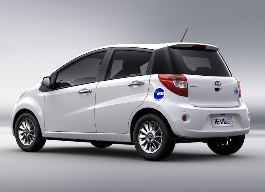 新款江淮iEV6E正式上市  补贴后5.95万元起售