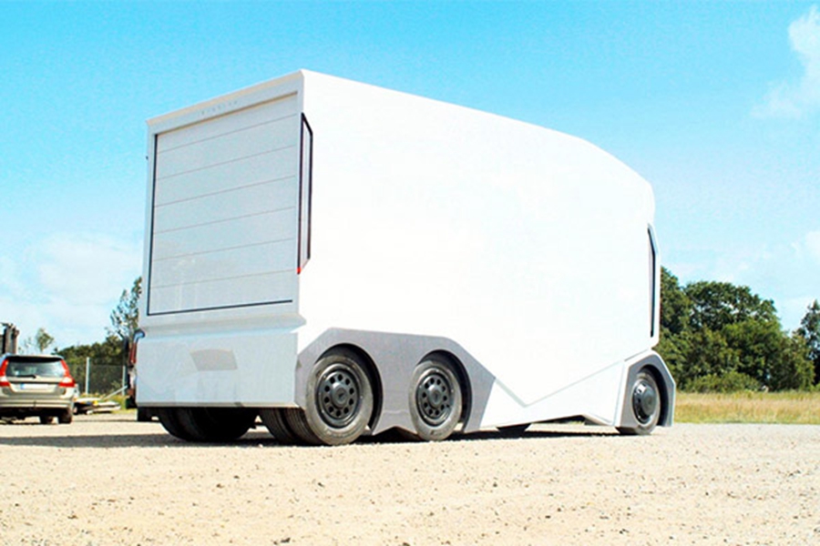 未设置驾驶室 Einride公司推出自动驾驶电动卡车