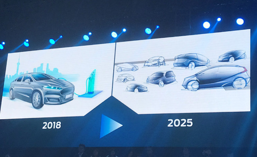 福特透露新能源规划 首款电动汽车续航480km 福特透露新能源规划 首款电动汽车续航480km