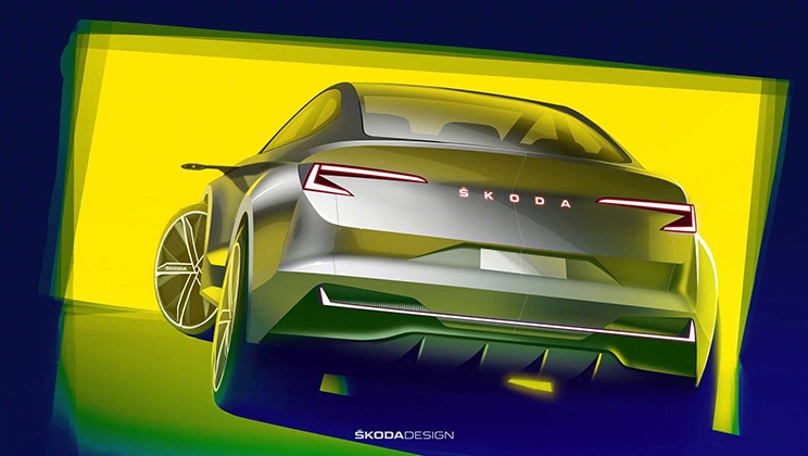 斯柯达发布VISION iV设计图 日内瓦车展亮相