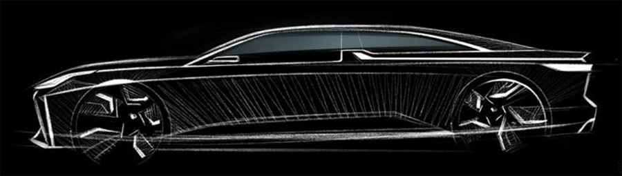 汉腾发布概念车设计图 将亮相上海车展