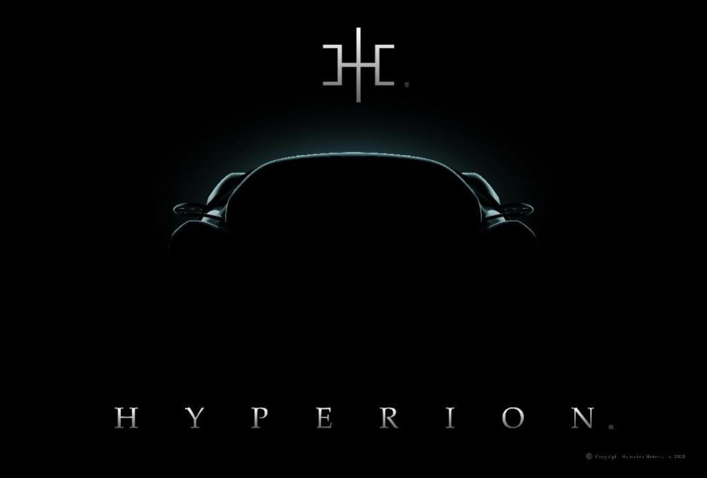 或将采用氢能源 Hyperion发新车预告图