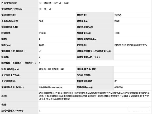 上汽大众途岳EV将于年内推出 定位紧凑型纯电SUV/搭100kW电机