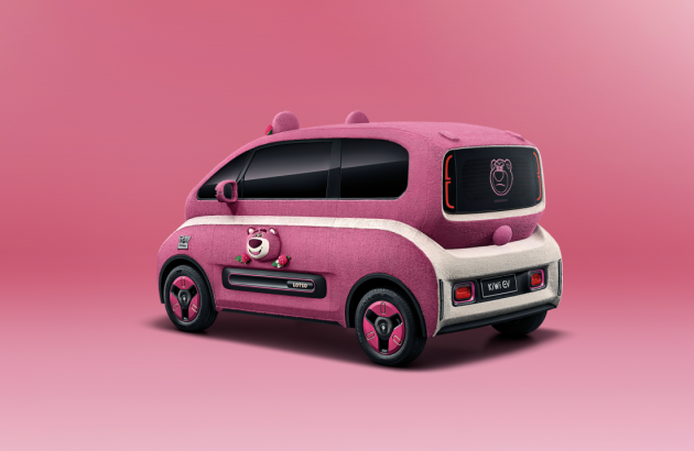 跨界合作 KiWi EV “草莓熊”新车亮相