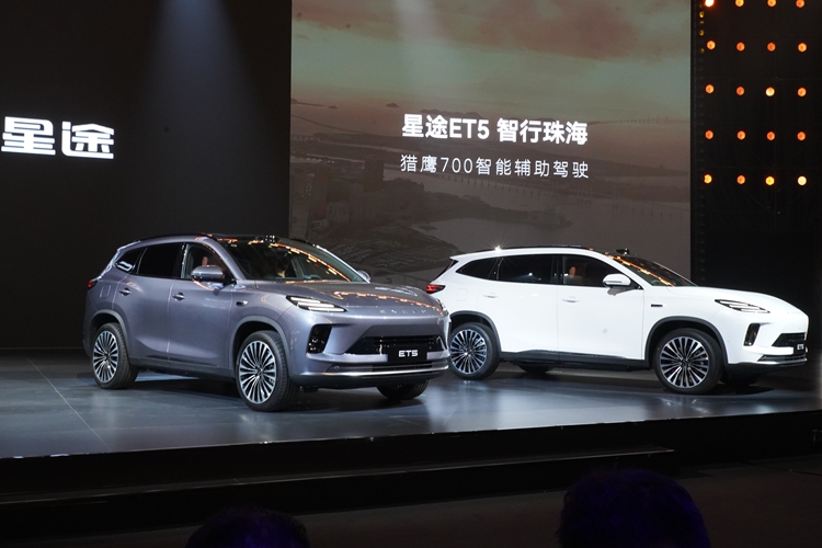 星途ET5車型配置盤點：激光雷達版最為領先