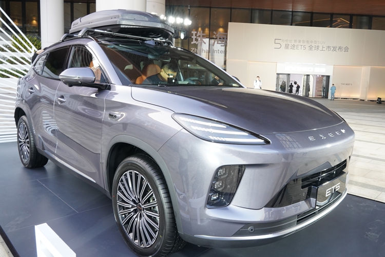 星途ET5車型配置盤點：激光雷達版最為領先