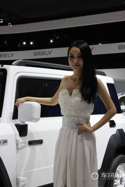 吉利汽车1号车模