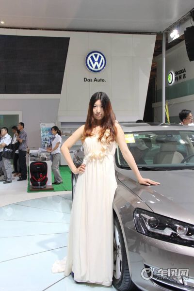 上汽大众5号车模