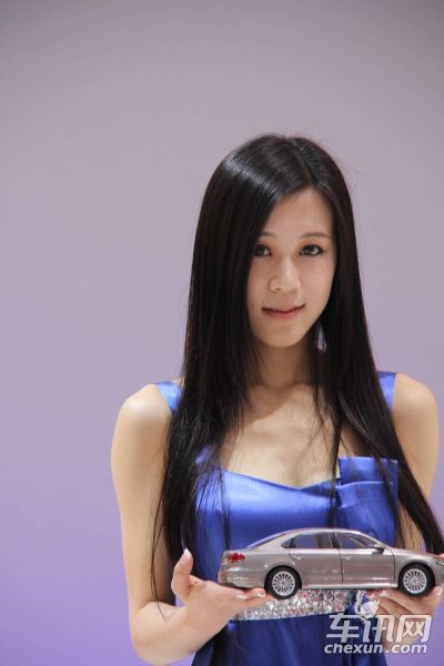 上汽大众4号车模