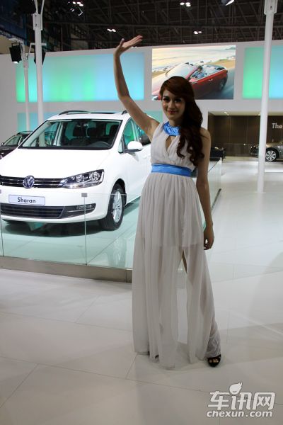 上汽大众9号车模