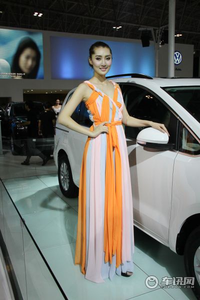 上汽大众4号车模