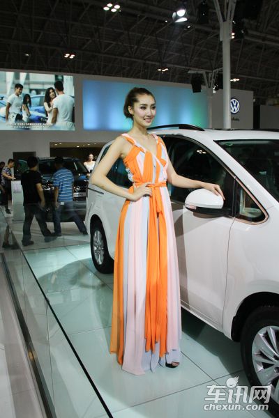 上汽大众4号车模