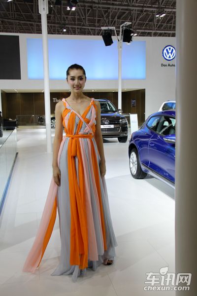 上汽大众4号车模