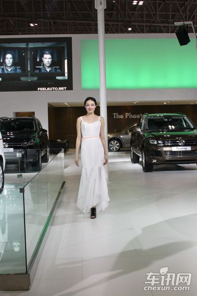 上汽大众8号车模