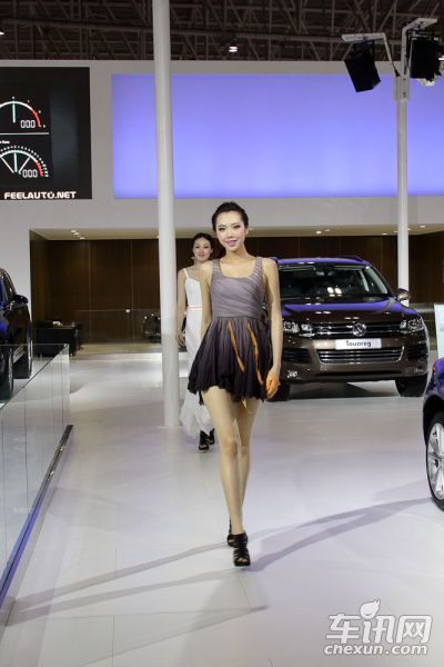 上汽大众6号车模