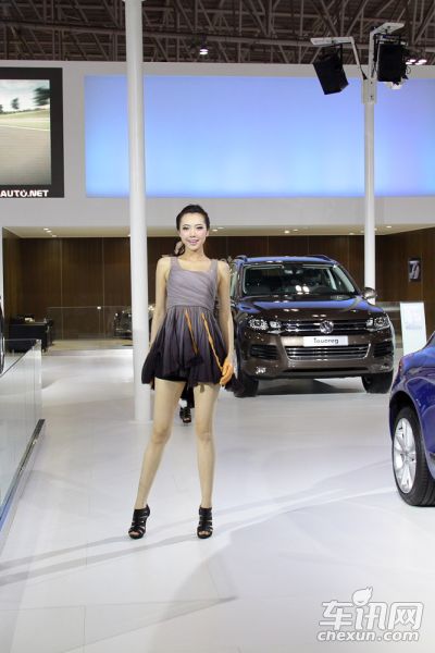 上汽大众6号车模