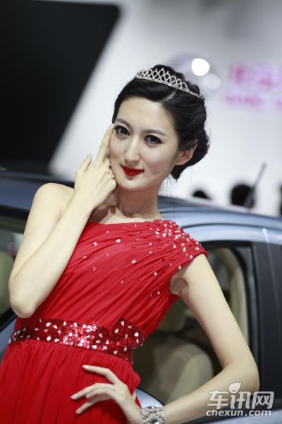 北汽制造3号车模