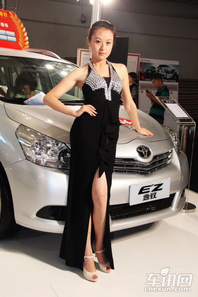 广汽丰田1号车模