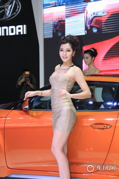 北京现代2号车模