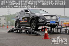 场地体验进口现代格锐/胜达 综合实力不凡