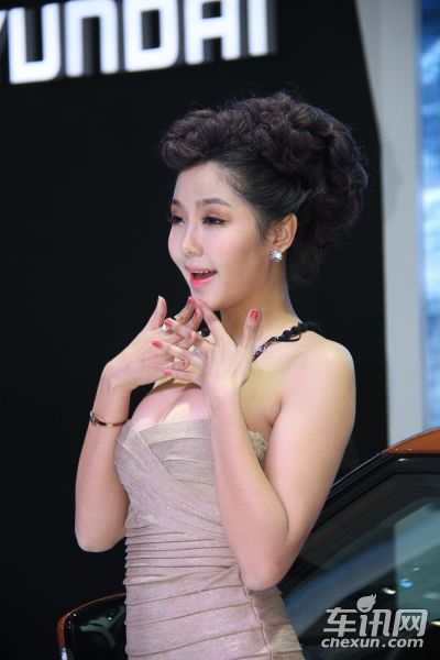 北京现代1号车模