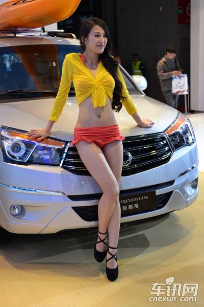 双龙汽车1号车模