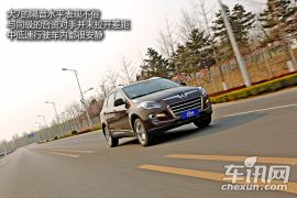 车讯网测试纳智捷大7 四驱傍身 提速给力