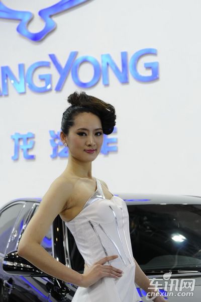 双龙汽车2号车模