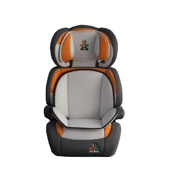 爱儿篮儿童汽车安全座椅3-12岁婴儿宝宝安全座椅 向日葵AX 桔灰色