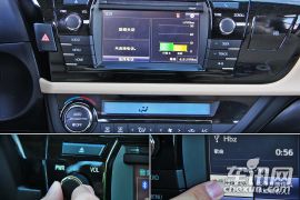 将每个项目做到极致 广汽丰田雷凌中控体验
