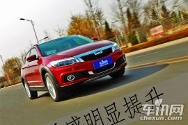 舒适感明显提升 车讯网测试观致3 CITY SUV