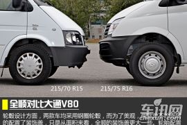 创新与经典的碰撞 大通V80对比江铃全顺