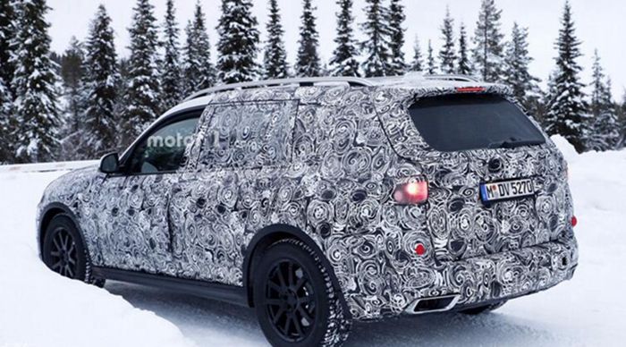 宝马X7车型再曝光 或将于2017年底正式亮相