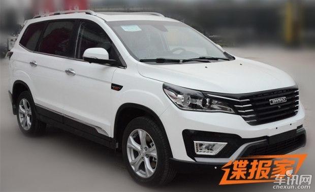 比速T5实车照片曝光 定位于紧凑型7座SUV