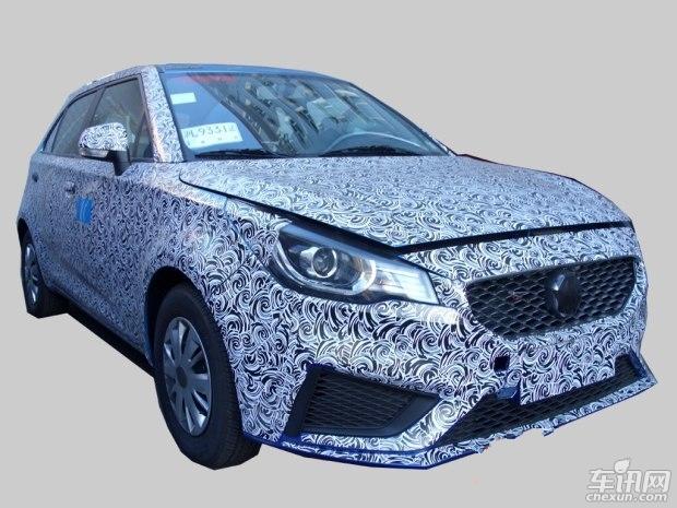 新款上汽MG3谍照曝光 车头造型变化较大