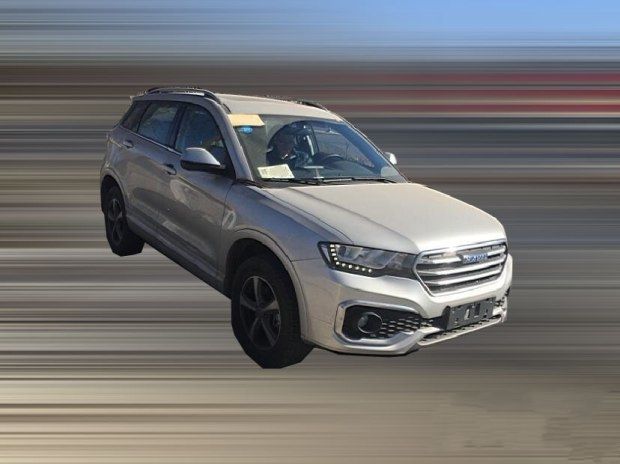 哈弗H6 Coupe蓝标版谍照 配备电子换挡杆