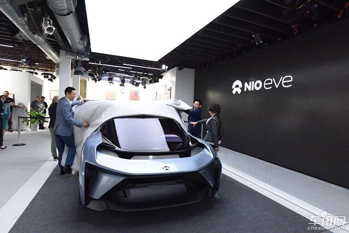 蔚来概念车EVE正式发布 亮相2017上海车展