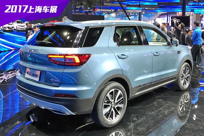 2017上海车展：长安CS55 SUV车型正式发布
