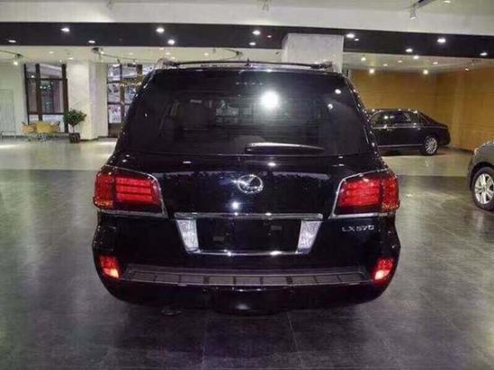 雷克萨斯LX570防弹现车 整车安全性强悍-图3
