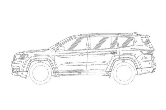 Jeep全新7座SUV曝光 或为云图概念车量产版