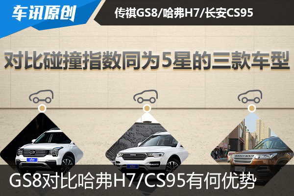 GS8获C-NCAP五星评价 对比竞品有何优势