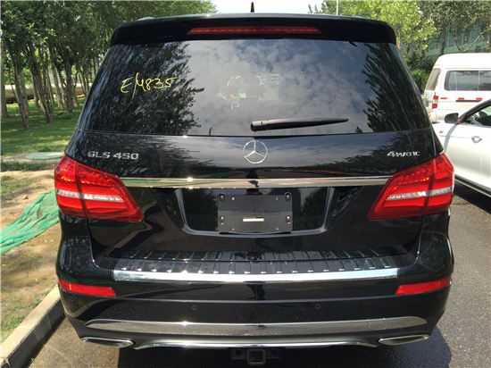 现车17款奔驰GLS450标配P01全景天窗SUV_