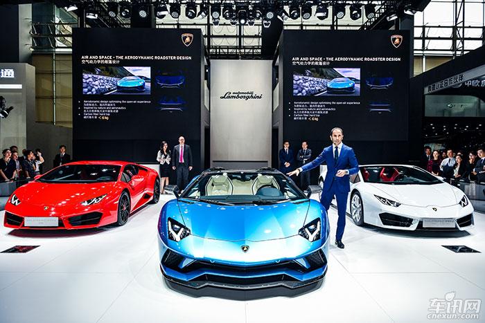 兰博基尼Aventador S敞篷版登陆广州车展