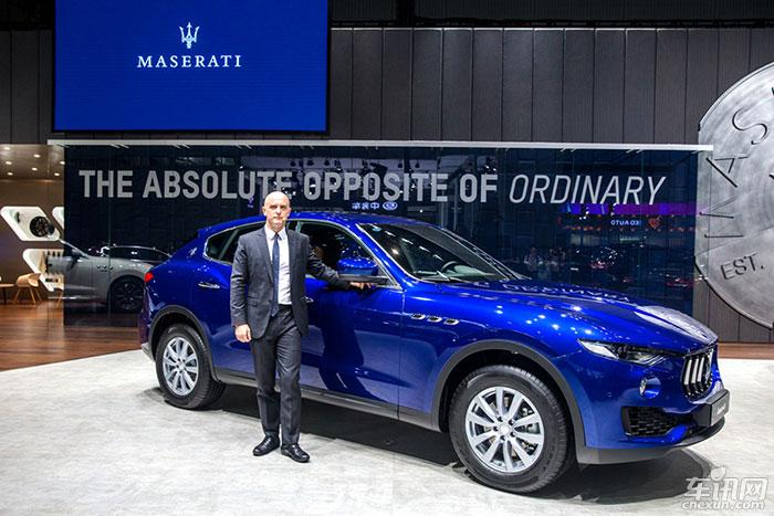 玛莎拉蒂Levante经典版给广州车展隆重上市