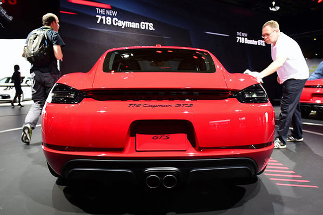 保时捷718 Cayman GTS或将北京车展开启预售