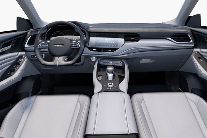 哈弗F7车型内饰曝光 配备全液晶数字仪表