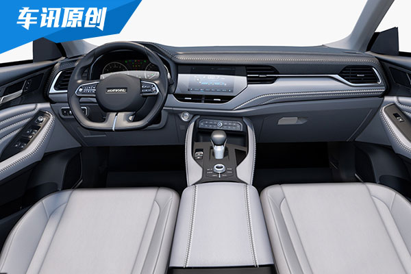 哈弗F7车型内饰曝光 配备全液晶数字仪表